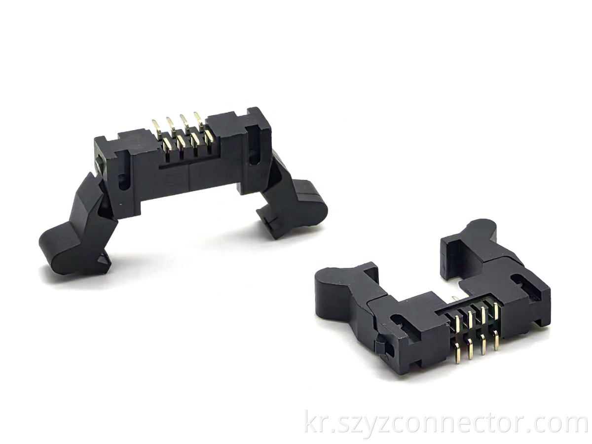 2.0mm Pitch Ejector Header Connector SMT 7.6mm Wide SMD 2*4P
